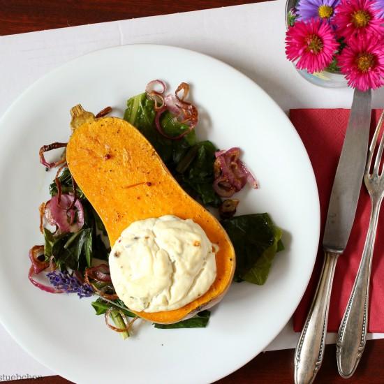 Rezeptbild: Gebackener Butternut