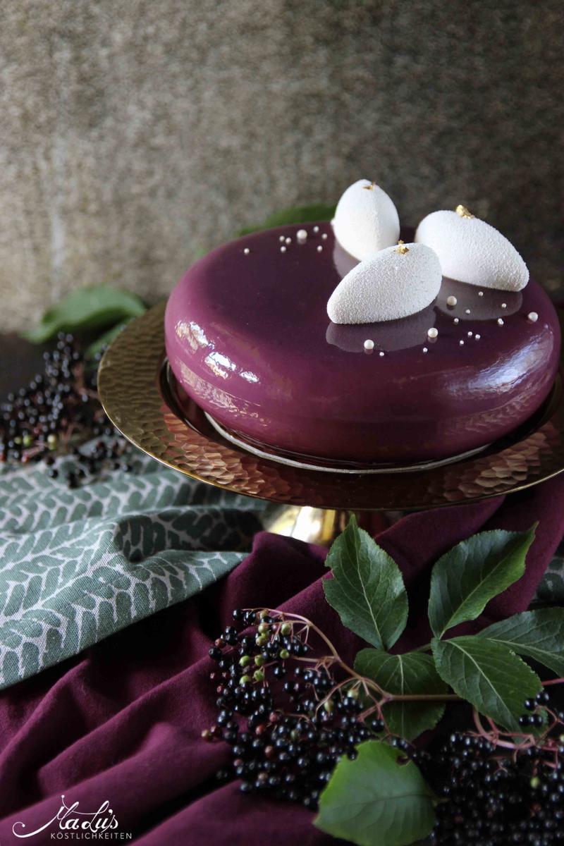 Rezeptbild: Holunderbeeren Torte