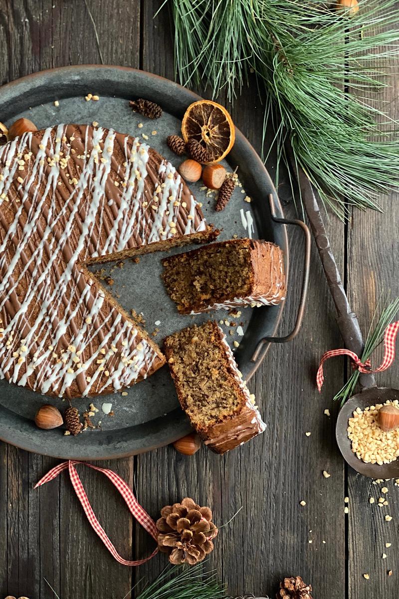 Rezeptbild: Schoko-Nusskuchen saftig, einfach & glutenfrei