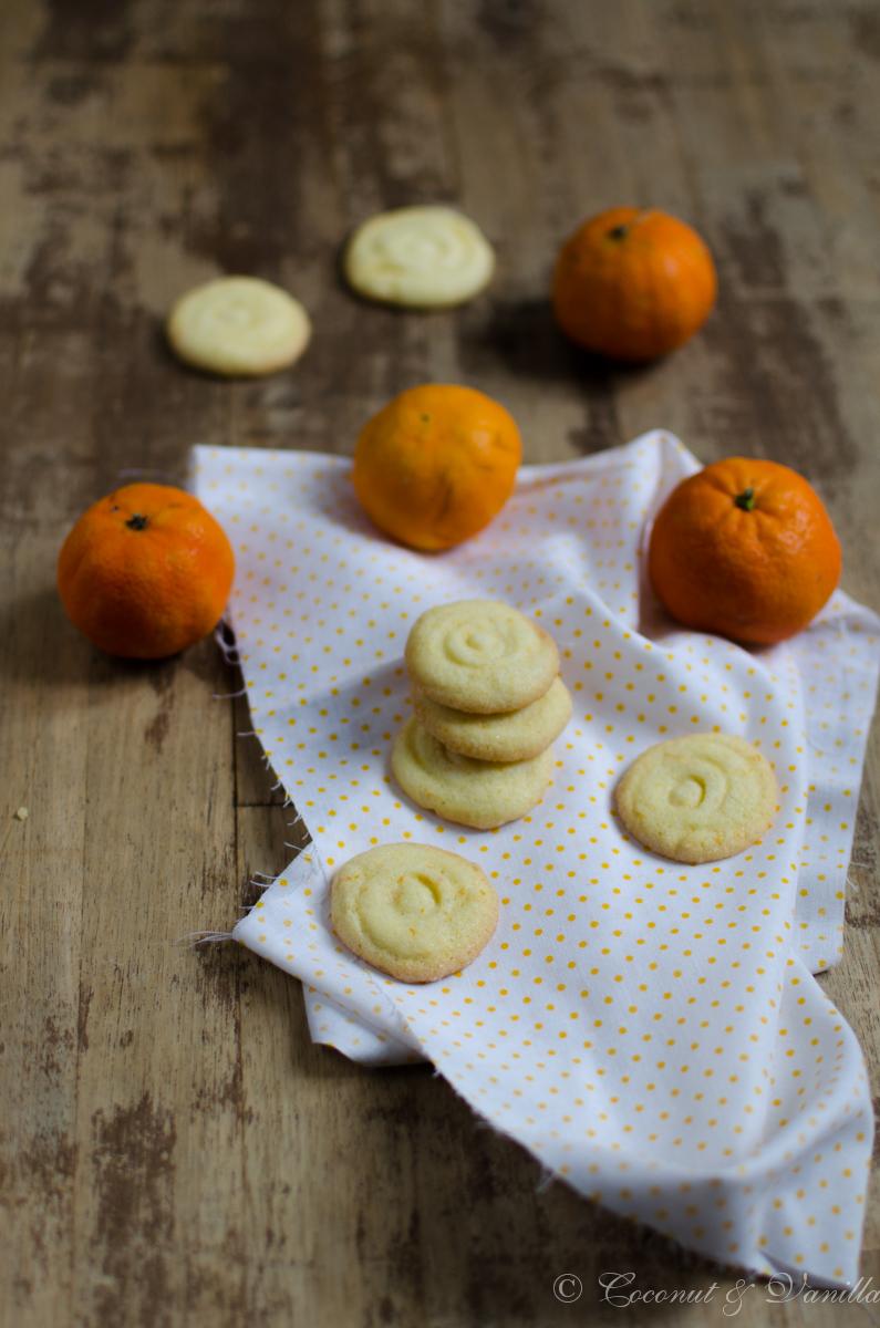 Rezeptbild: Mandarinenkekse