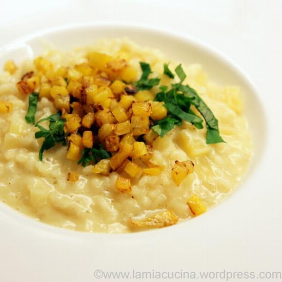 Rezeptbild: Risotto mit gelben Randen