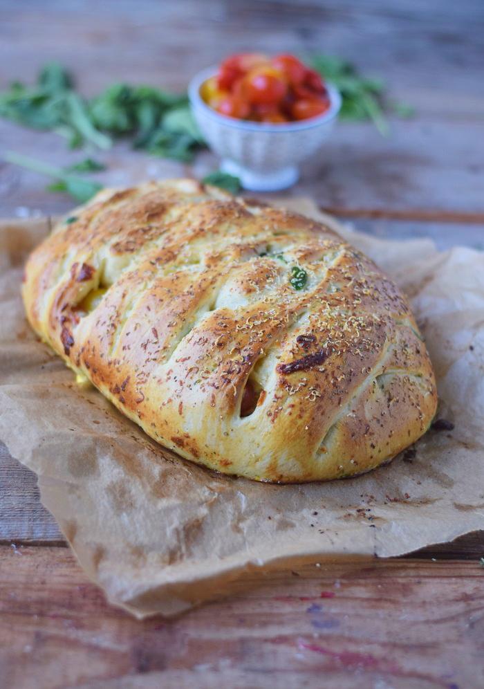Rezeptbild: Spinat Stromboli