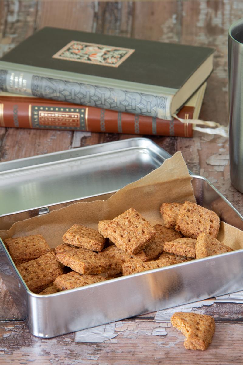Rezeptbild: Knuspriges Ingwer-Shortbread mit Vollkorn