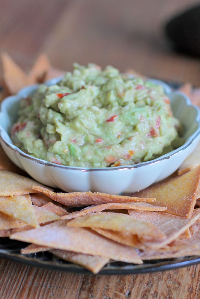 Rezeptbild: Guacamole & Tortillachips