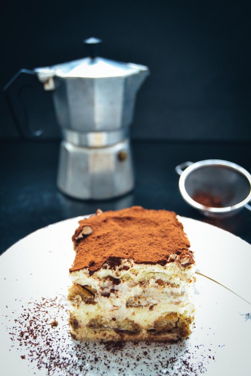 Rezeptbild: Tiramisu Dessert mit Amaretto 