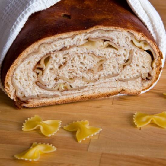Rezeptbild: Süßes Nudelbrot