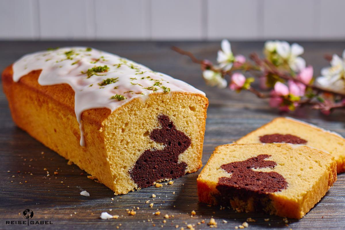 Rezeptbild: Limettenkuchen mit Osterhase