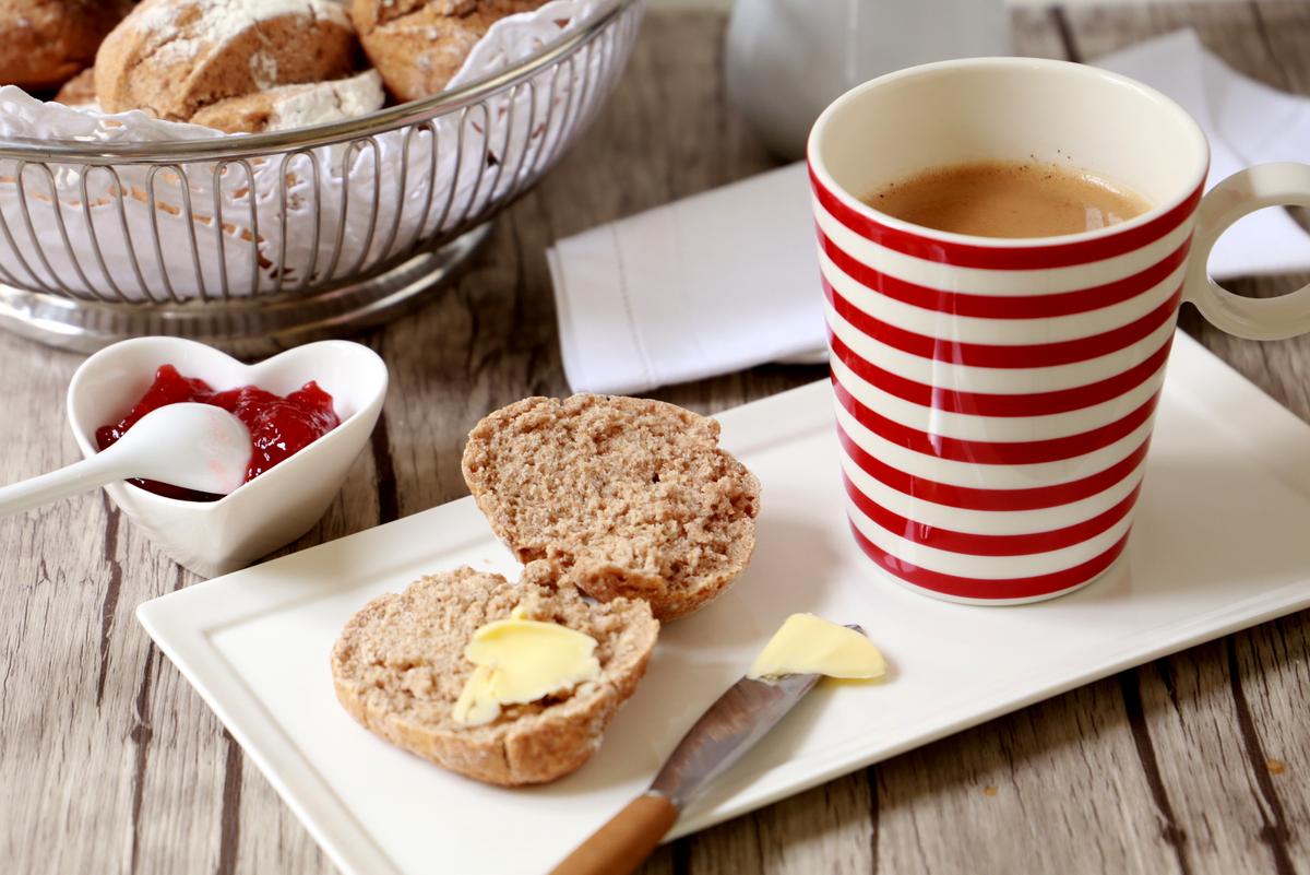 Rezeptbild: Roggenvollkorn-Brötchen