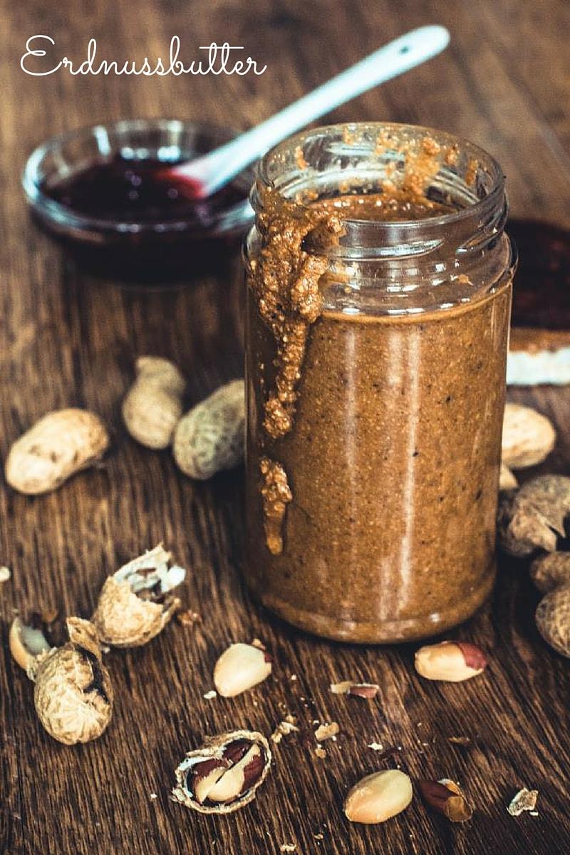 Rezeptbild: SELBSTGEMACHTE ERDNUSSBUTTER