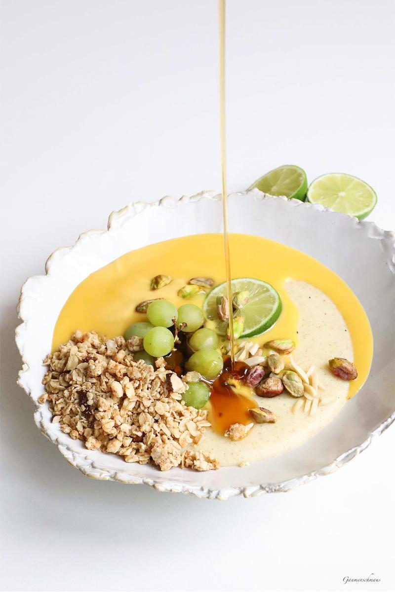 Rezeptbild: Dinkel-Grieß-Porridge
