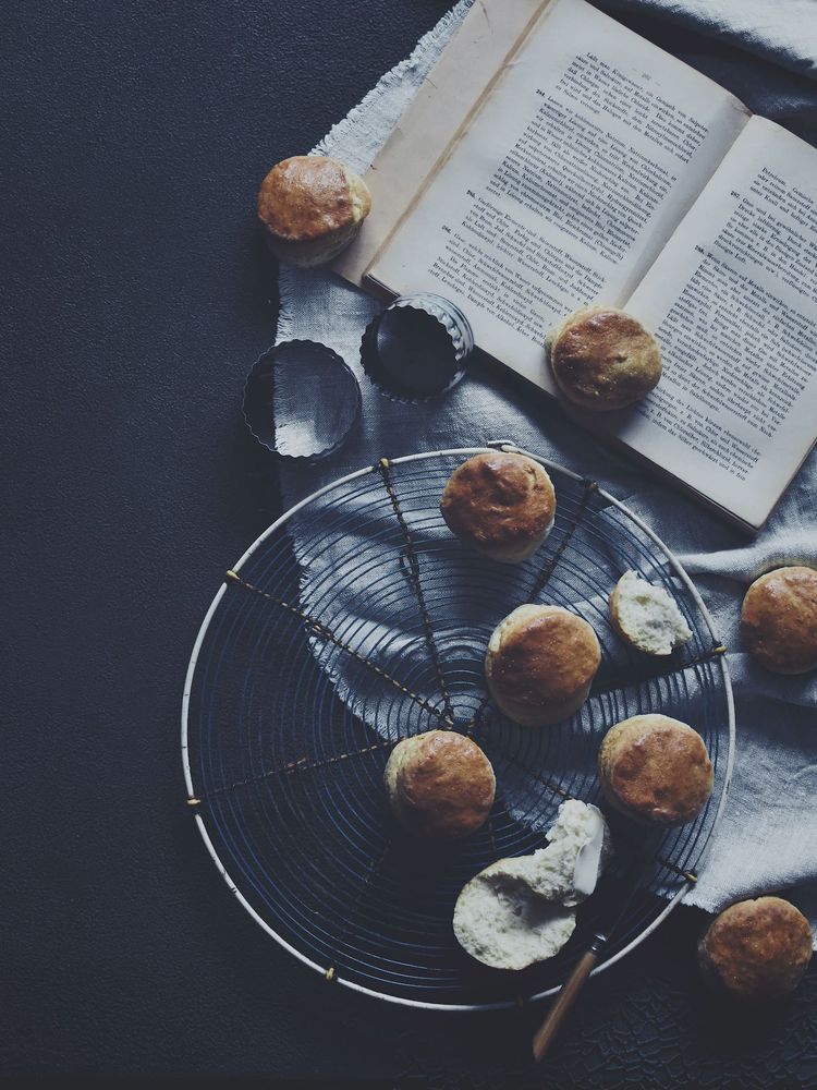 Rezeptbild: SCHNELLE BUTTERMILCH-SCONES