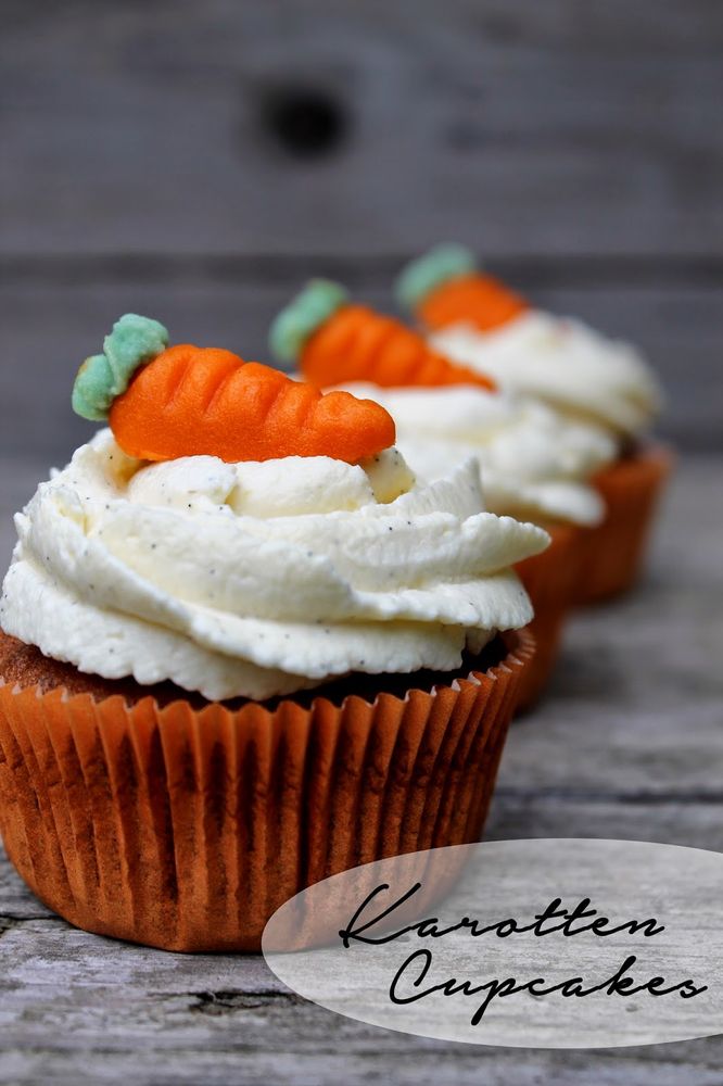 Rezeptbild: Karottencupcakes