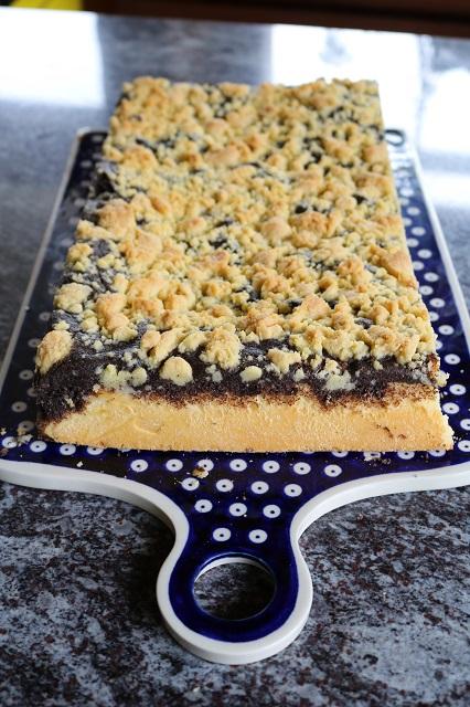 Rezeptbild: Hefekuchen mit Mohn und Streuseln