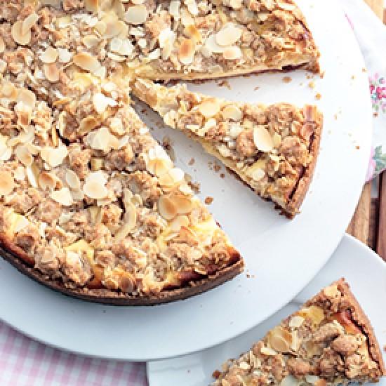 Rezeptbild: Streusel-Käsekuchen mit Marmelade