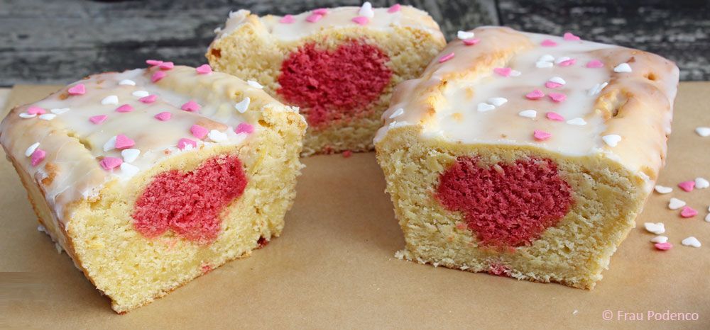 Rezeptbild: Ein Herz für Zitronenkuchen