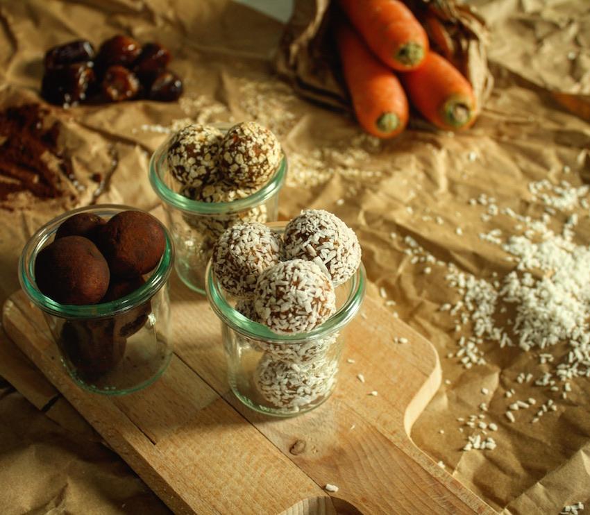 Rezeptbild: Gesund Naschen: Energy Balls oder einfach Dattelpralinen