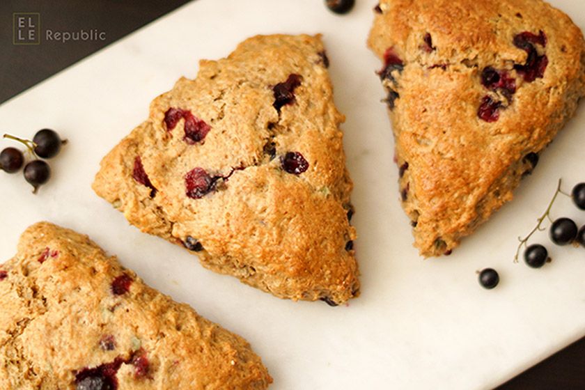 Rezeptbild: Scones mit frischen Beeren