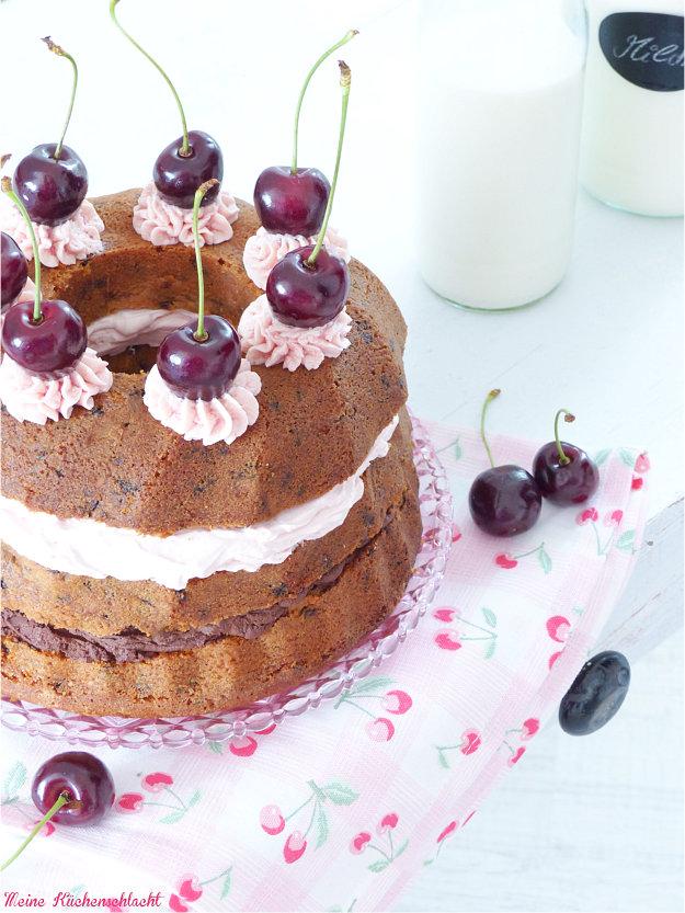 Rezeptbild: Stracciatelle-Kirsch-Gugel 