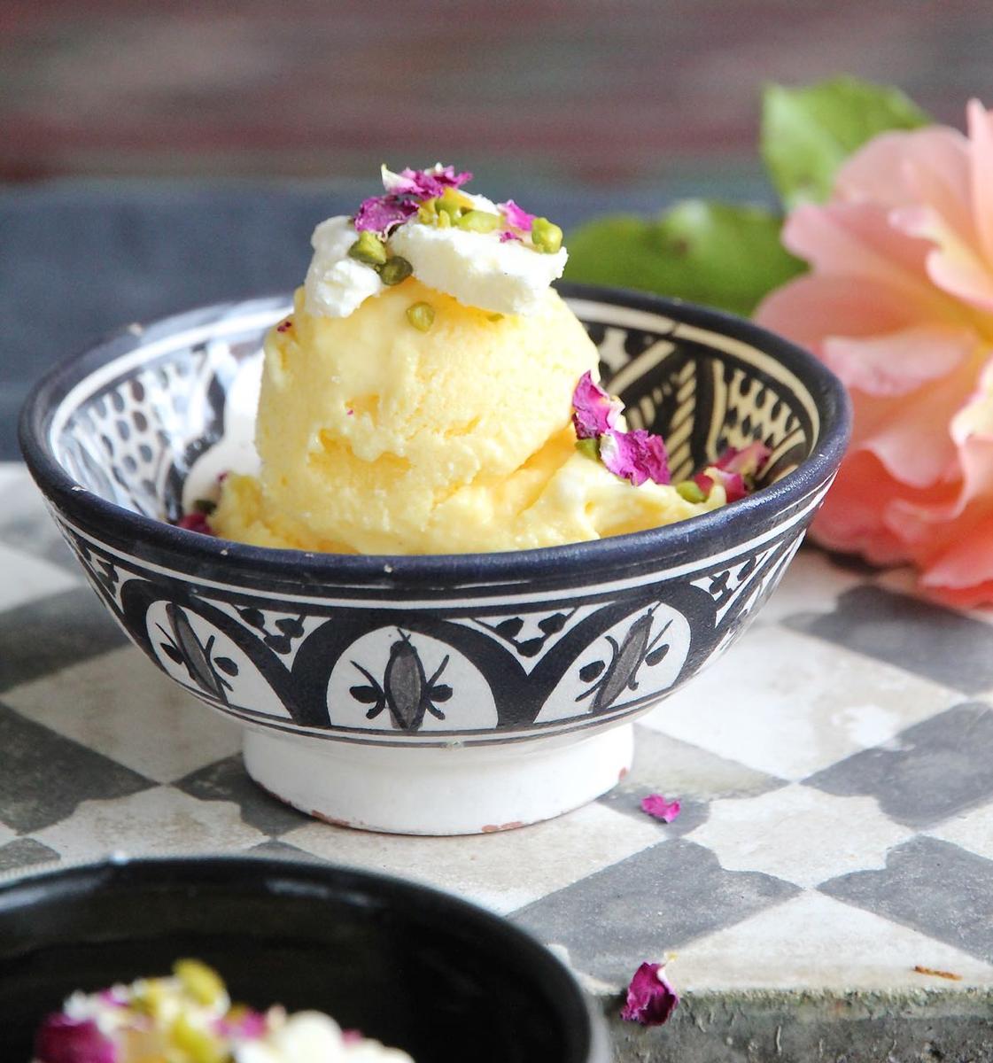 Rezeptbild: Bastani Sonati - cremiges persisches Safran-Eis