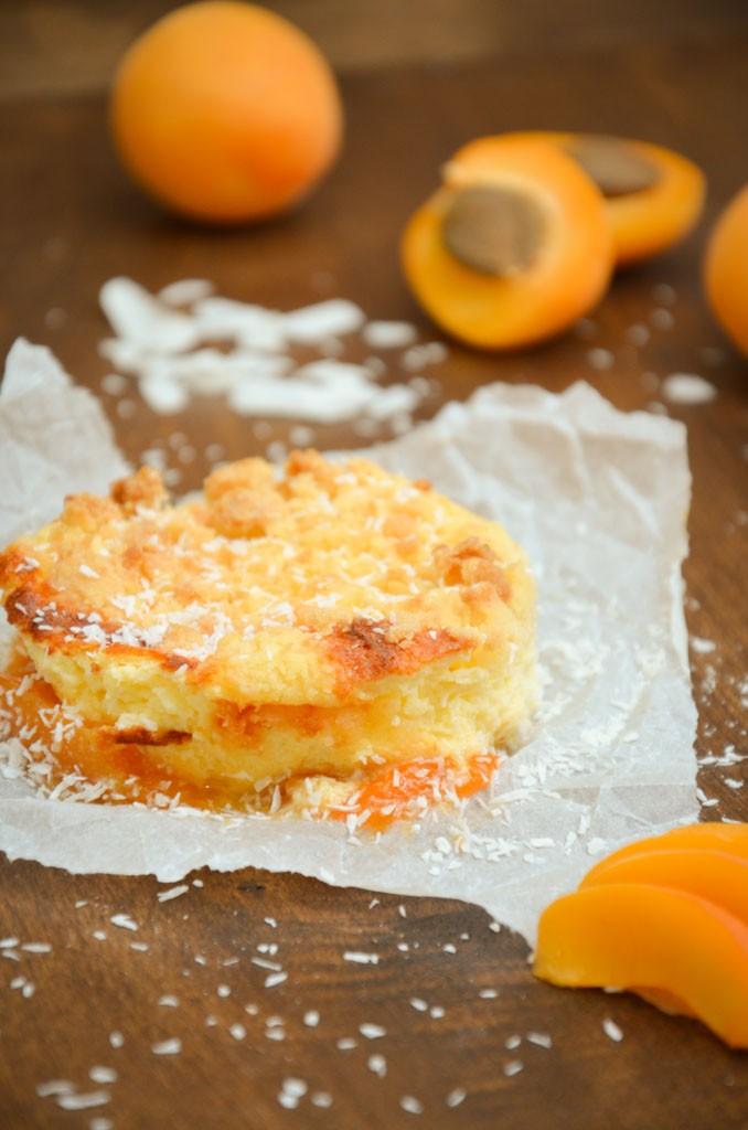 Rezeptbild: Aprikosen-Quark-Crumble mit Kokos