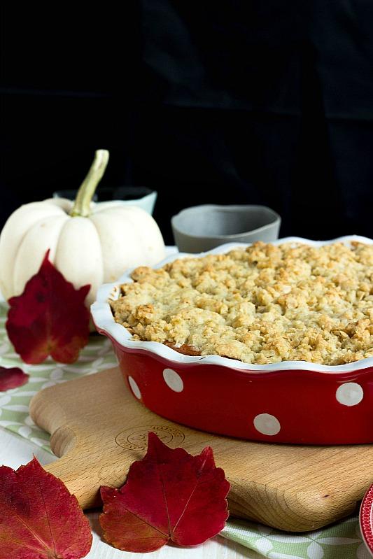 Rezeptbild: Quitten Streusel Tarte