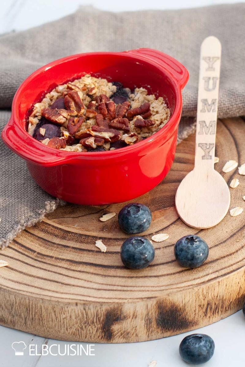 Rezeptbild: Wärmendes Baked Oatmeal und ein Weihnachts-Tipp
