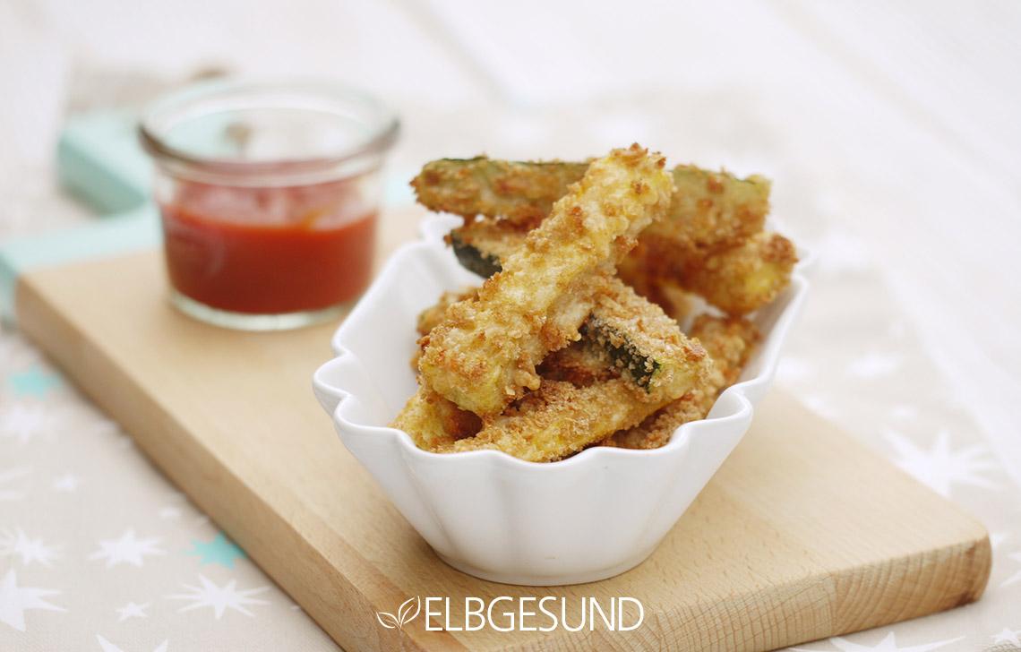 Rezeptbild: Gesundes Fast Food – Zucchini-Pommes