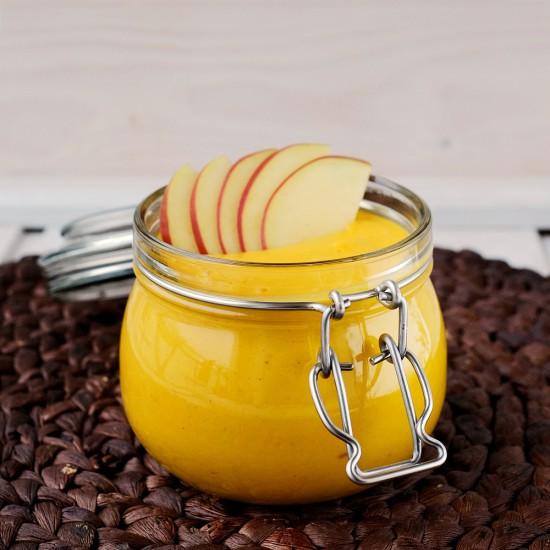 Rezeptbild: Zweierlei Kürbis-Smoothies