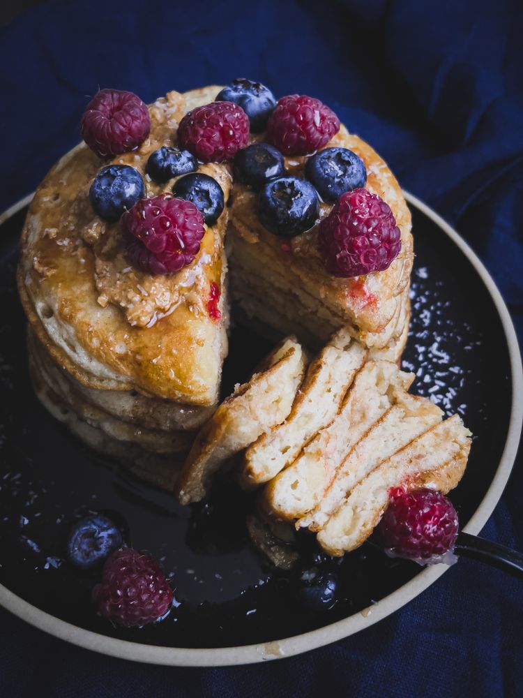 Rezeptbild: Apfel Pancakes