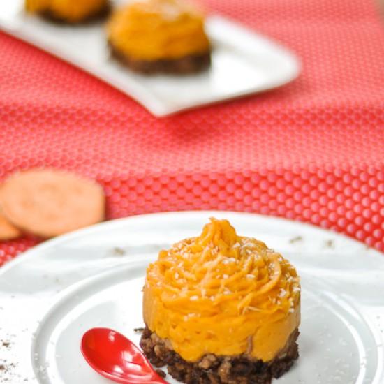 Rezeptbild: Hachis parmentier mit Süßkartoffeln