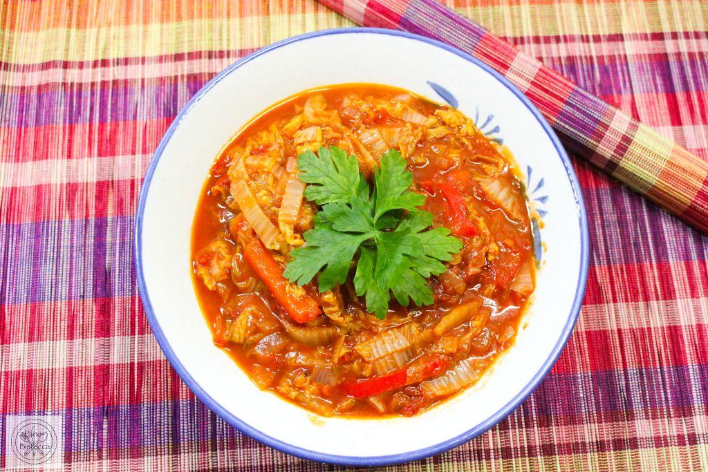 Rezeptbild: Tomaten-Kohl Suppe