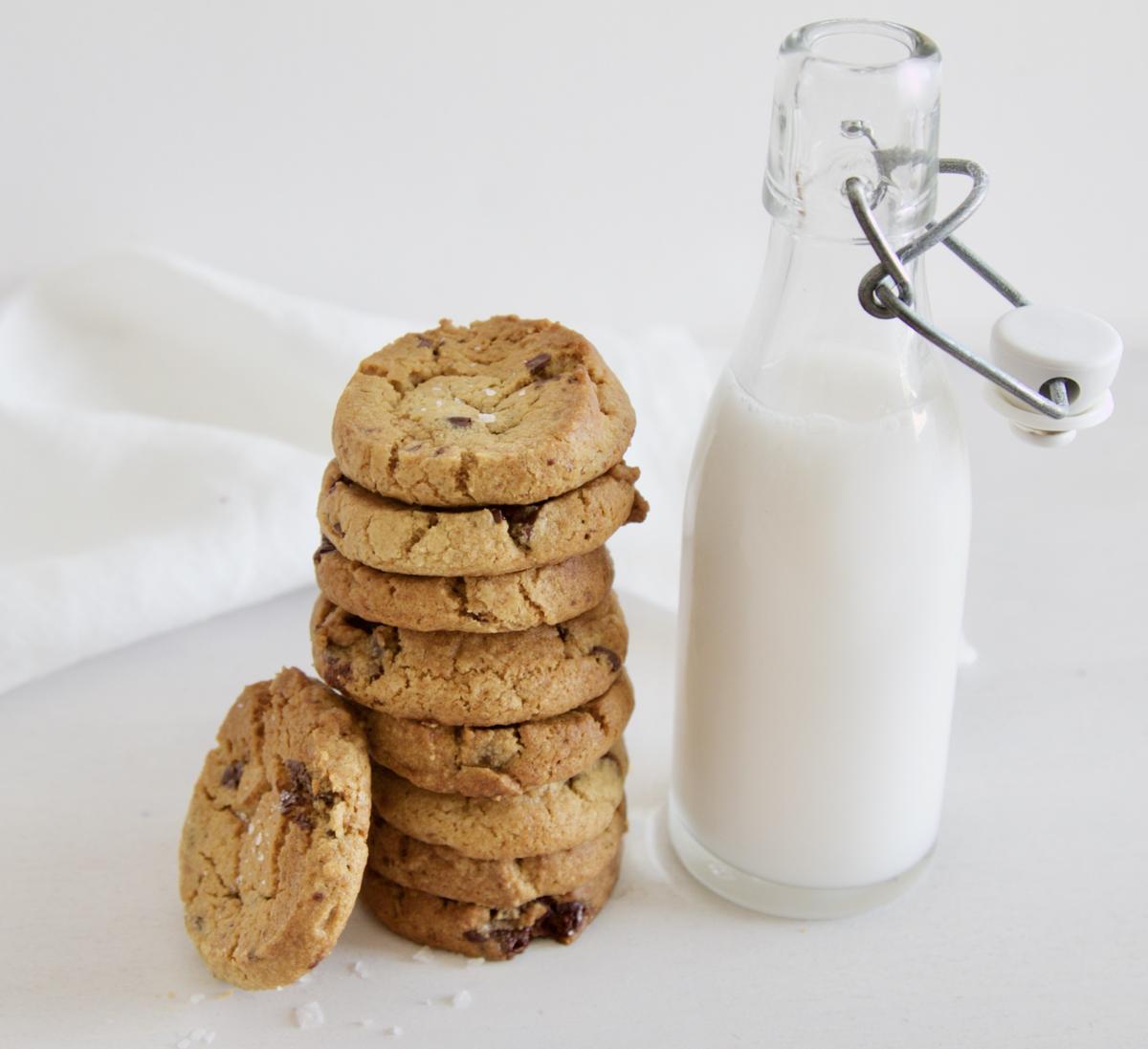Rezeptbild: Schokoladen Salz Cookies
