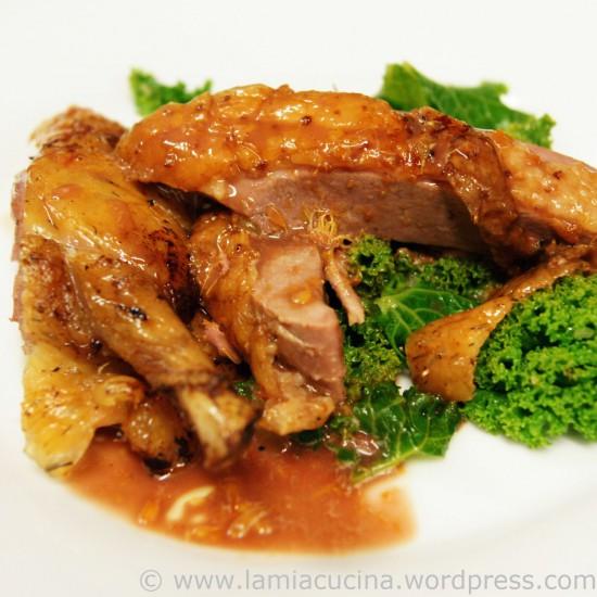 Rezeptbild: Ente an Orangensauce