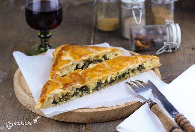 Rezeptbild: Spinat-Feta-Schnitten