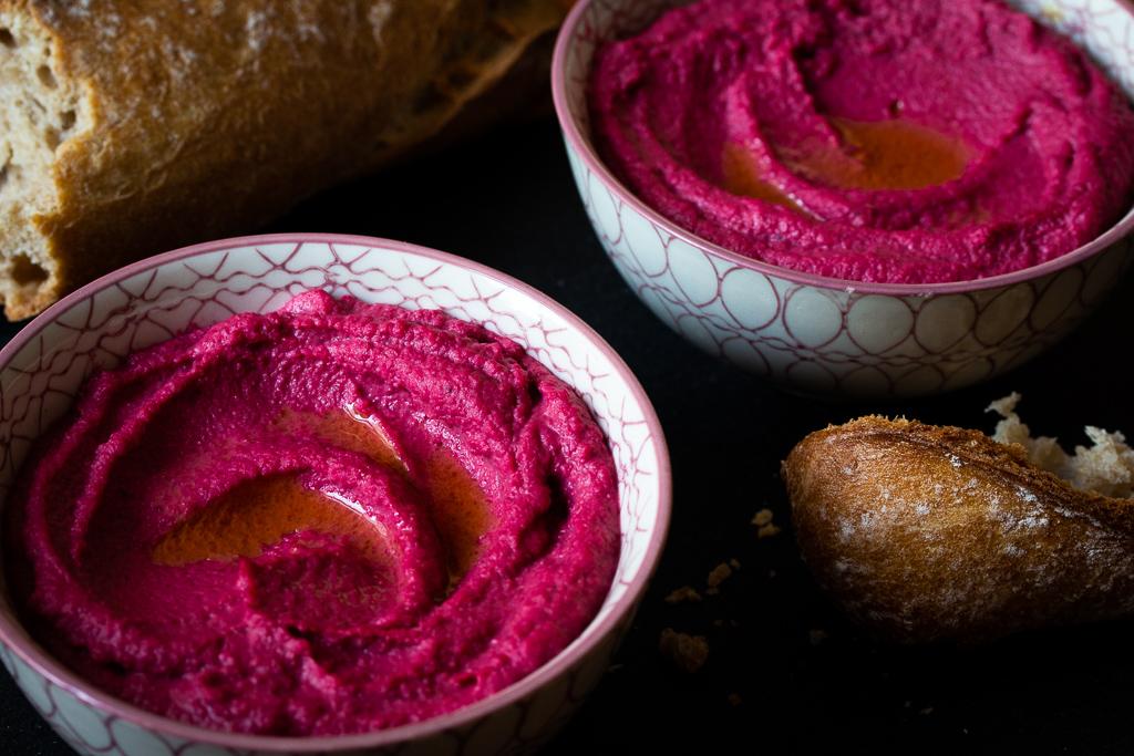 Rezeptbild: Rote Bete Hummus