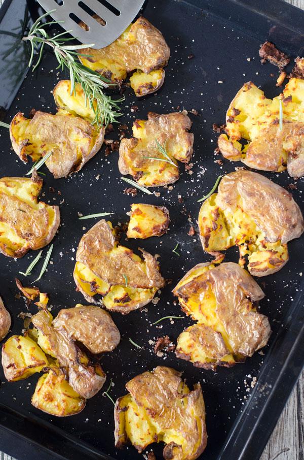 Rezeptbild: Smashed potatoes