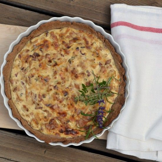 Rezeptbild: Eierschwammerl-Tarte