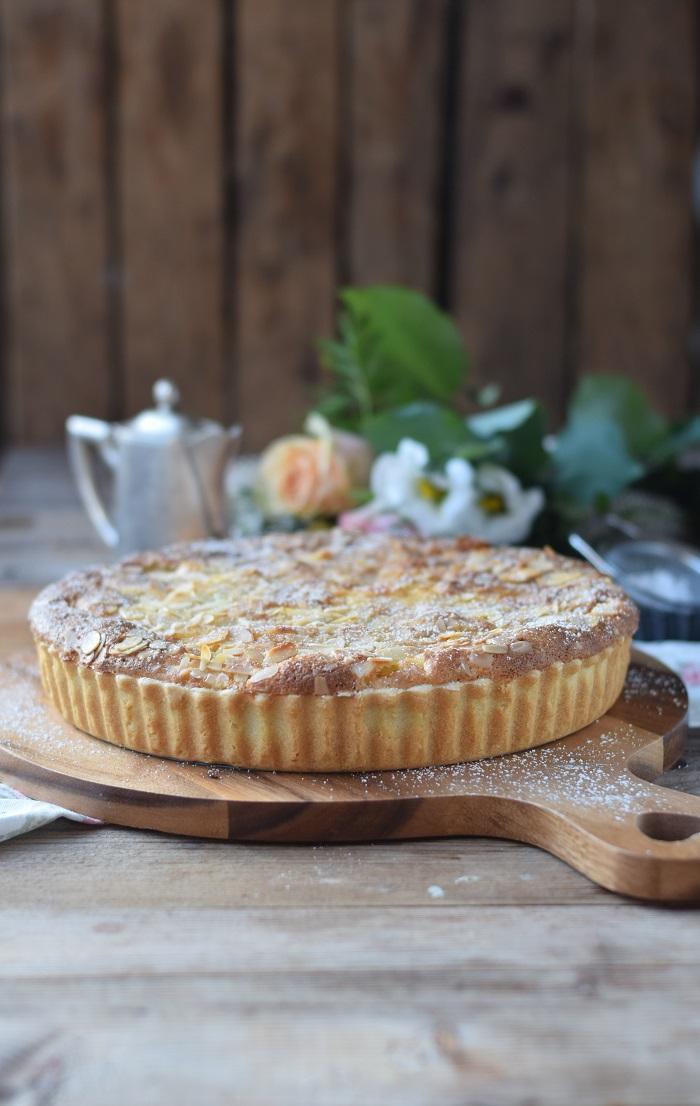 Rezeptbild: Bratapfelkuchen mit Ahornsirup-Zimtsauce