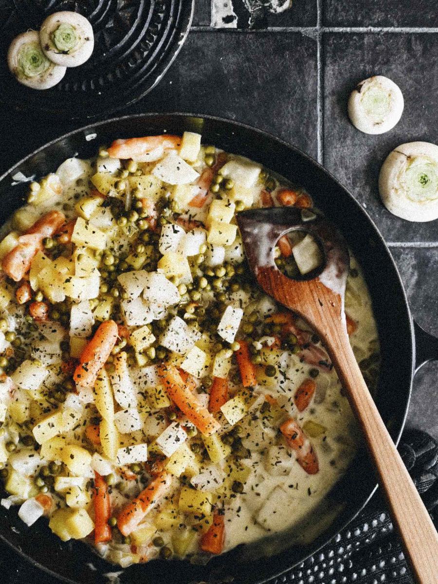 Rezeptbild: GEMÜSEPFANNE MIT MAIRÜBCHEN