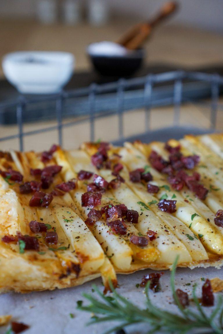 Rezeptbild: Spargel Tarte Tatin
