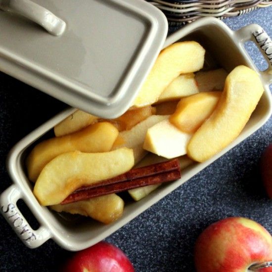 Rezeptbild: Oepfelschnitz