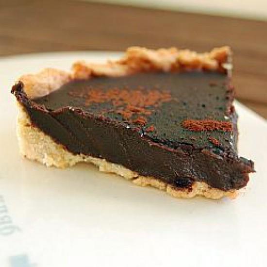 Rezeptbild: Schokoladen-Whiskey-Tarte