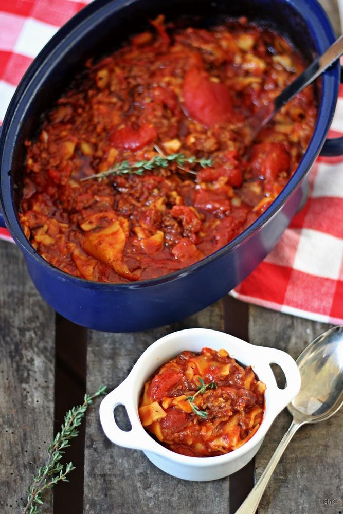 Rezeptbild: Lasagnesuppe
