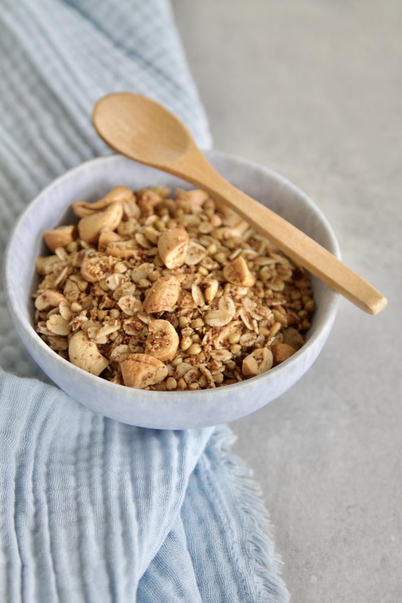 Rezeptbild: Cashew Kokos Granola