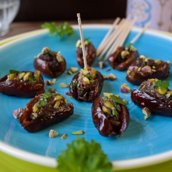 Rezeptbild: Orientalische Hackfleisch-Datteln