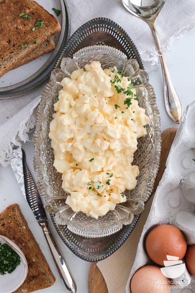 Rezeptbild: Der beste Eiersalat aus 5 Zutaten