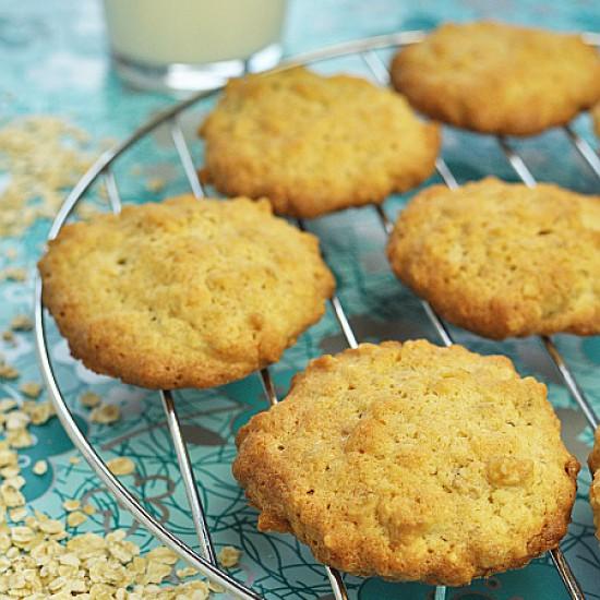 Rezeptbild: Haferflocken - Nuss - Plätzchen