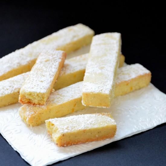 Rezeptbild: Orangen-Vanille-Stangen