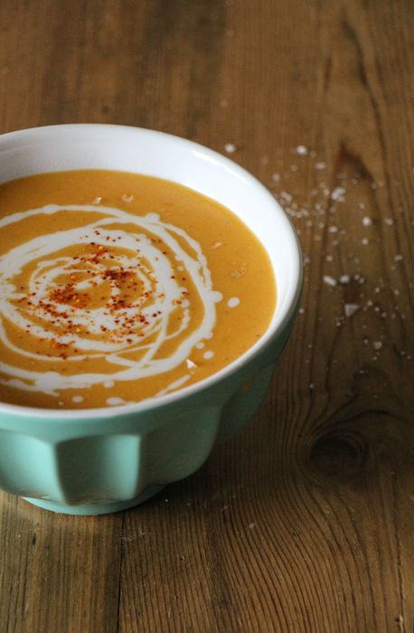 Rezeptbild: Linsen-Süsskartoffel-Suppe