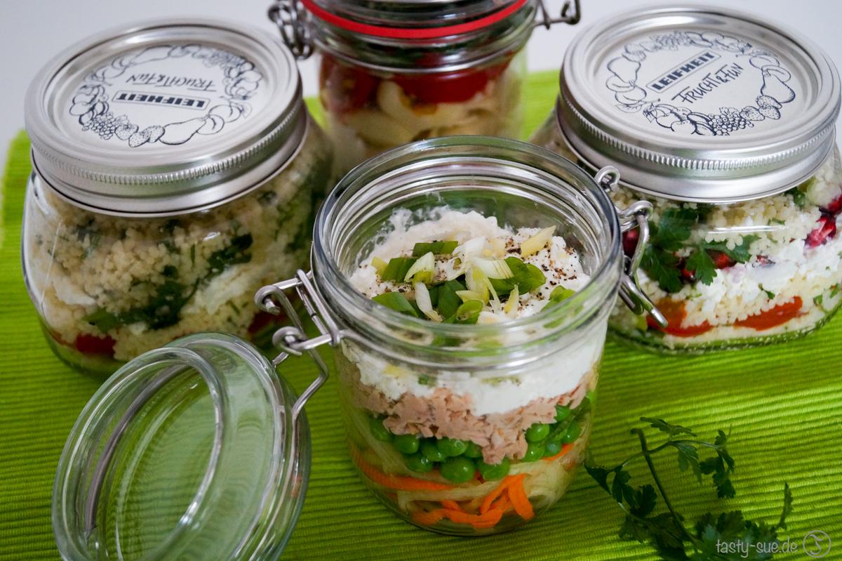 Rezeptbild: Mittagessen im Glas - die Alternative zur Kantine